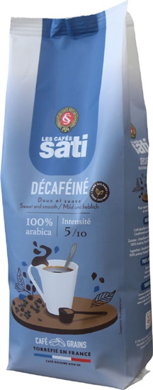 Sati Décafeinated 500 g zrno